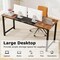 Costway 63" Large Computer Desk Writing Workstation Conference Table Home Office
